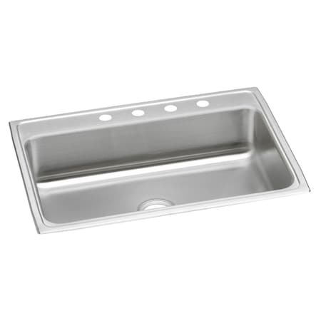 Elkay Pacemaker Stainless Steel 31 X 22 X 7-1/8 Single Bowl Top Mount Sink PSR31225